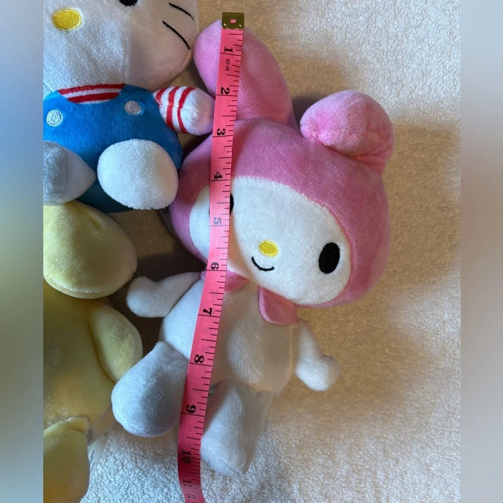 Sanrio Stuffed Animals Trip - Hello Kitty, My Melody, Pompompurin. Medium Sized
